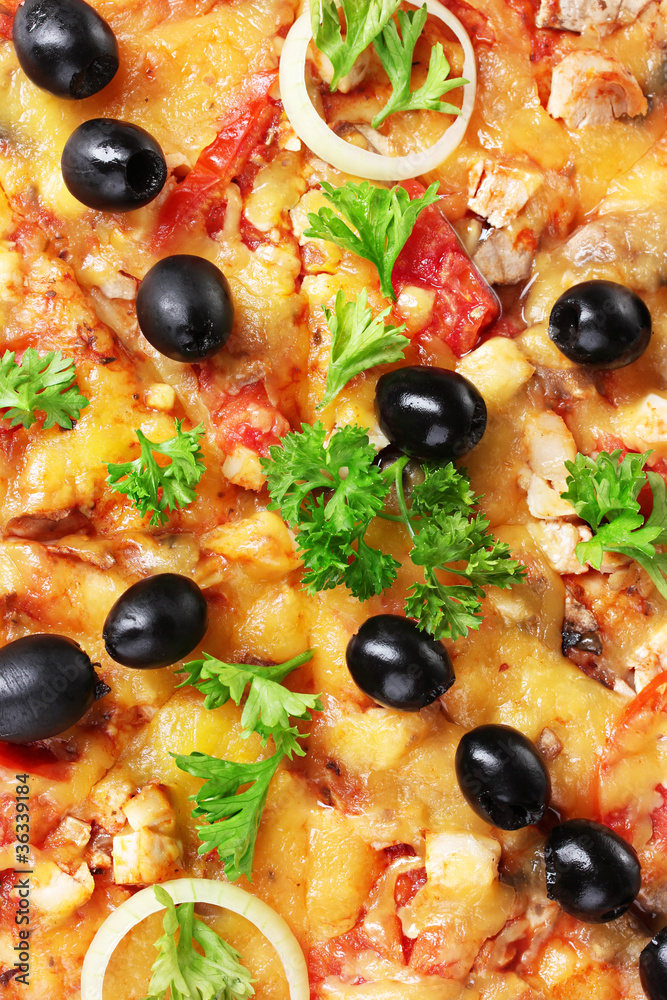 tasty pizza with olives tasty pizza with olives