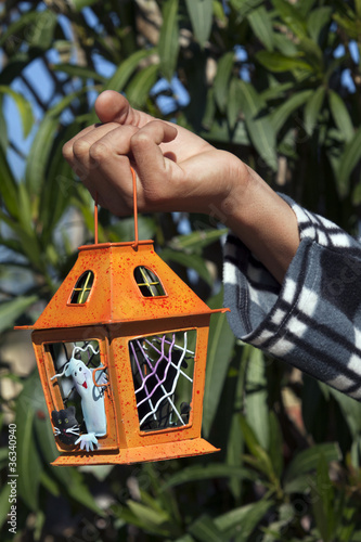 Halloween hand lamp photo