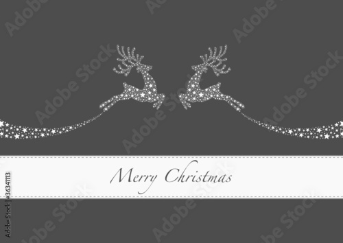 2 Flying Reindeer from Stars