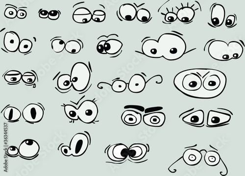 cartoon eyes set Stock Vector | Adobe Stock cartoon eyes set Stock Vector | Adobe Stock