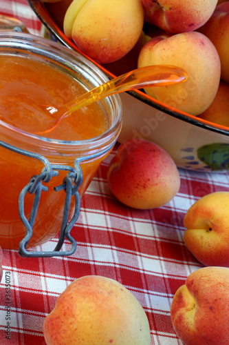 Confiture d'abricots