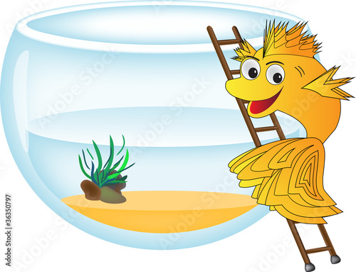 Escaped fish