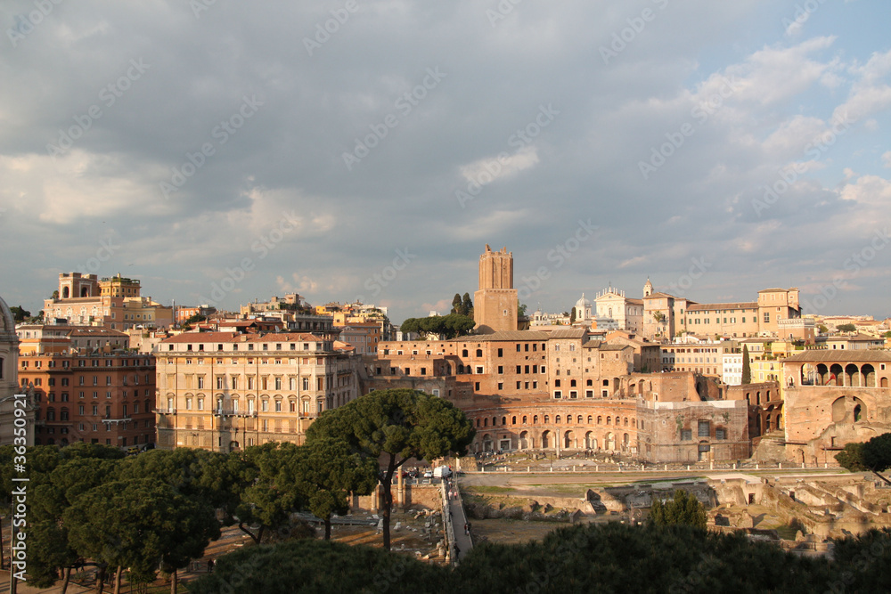 Rome, le marché antique