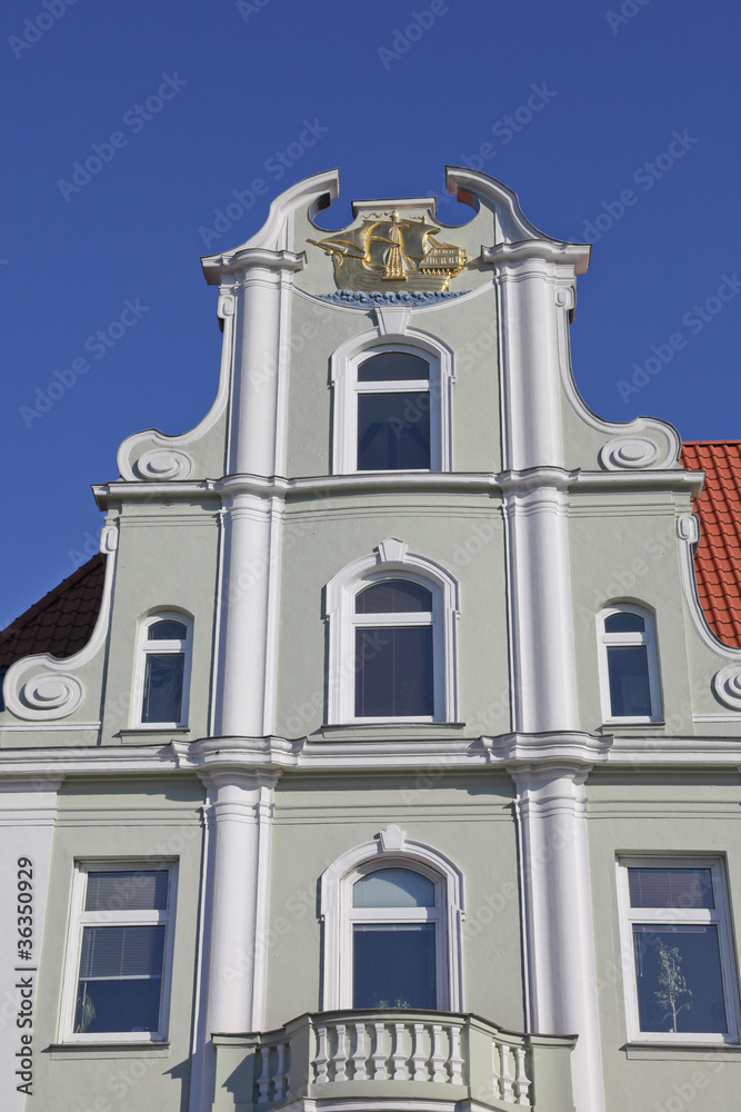 Fototapeta premium Giebelhaus in Lübeck