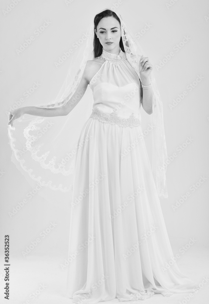 Fototapeta premium beautiful bride