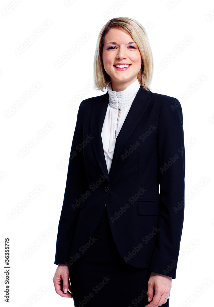 Financial adviser business woman. Financial adviser business woman.