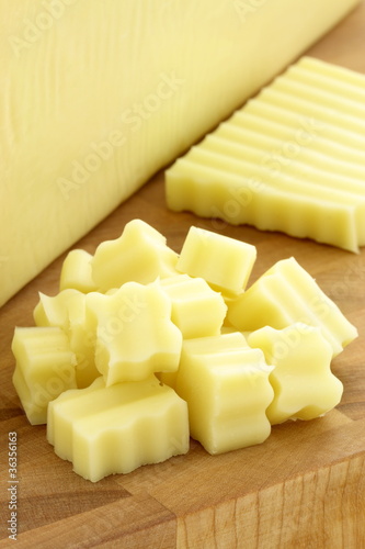 mozzarella cheese block