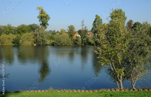 la Seine entre Meulan et Les Mureaux photo