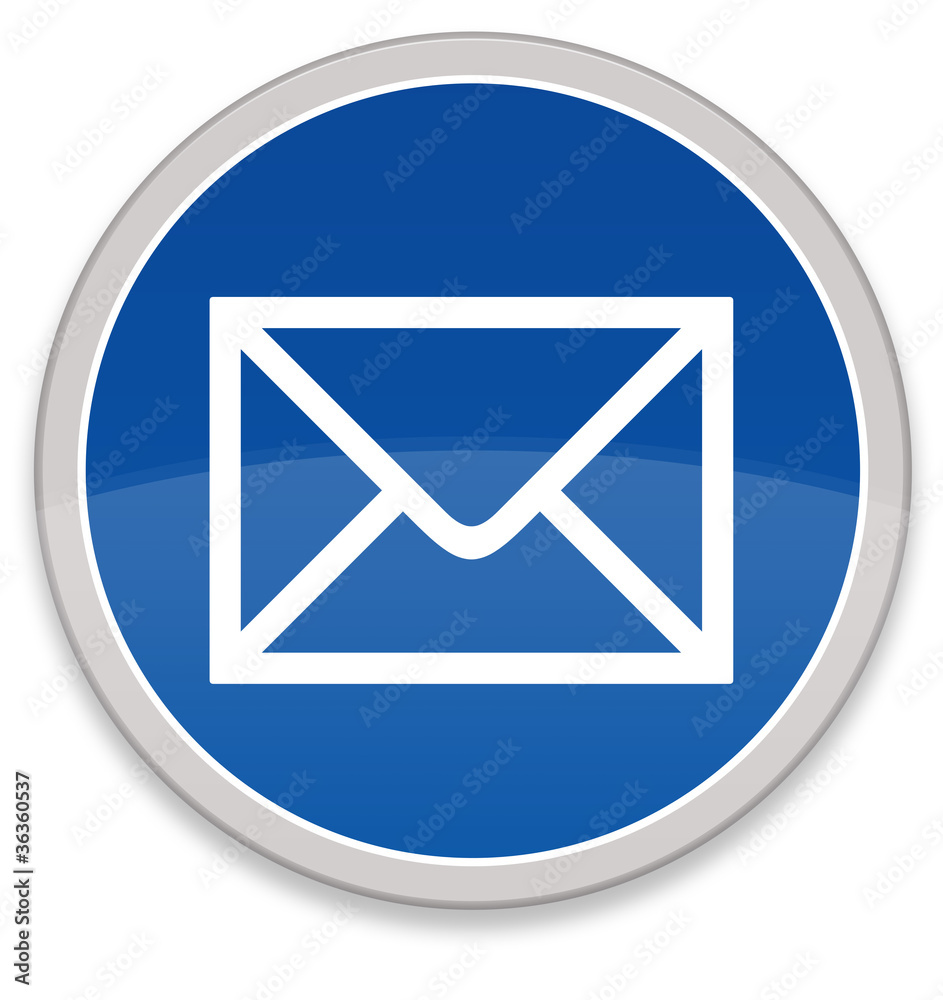 bouton bleu avec effet - contact, e-mail, messagerie bouton bleu avec effet - contact, e-mail, messagerie