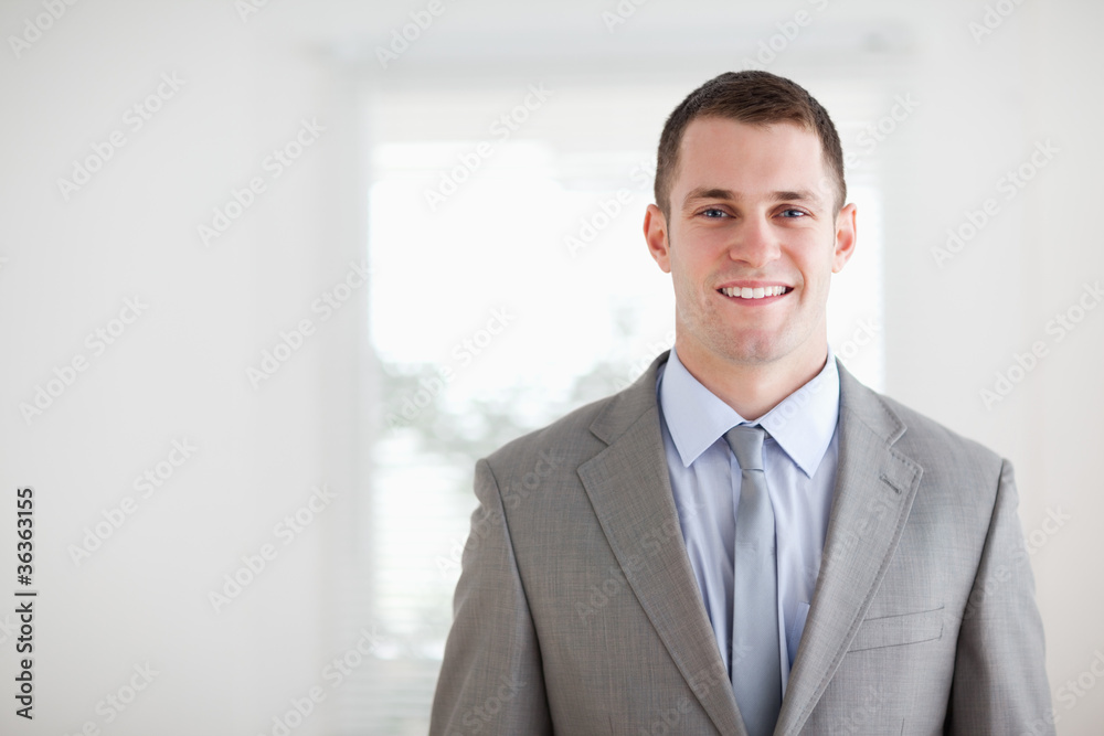 Smiling businessman Smiling businessman
