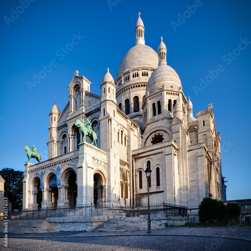 Obraz na płótnie Basilique Sacré Coeur Montmartre Paris France w salonie