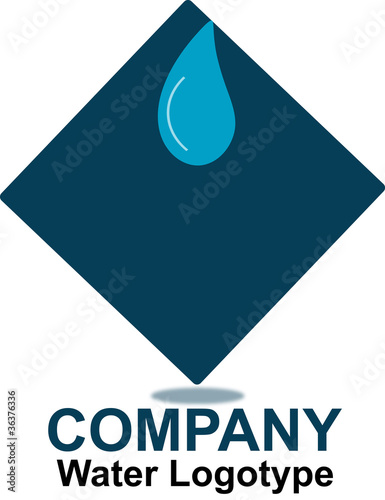 Water Logo type