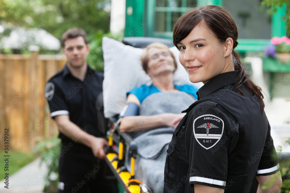 Ambulance Worker Portrait Ambulance Worker Portrait