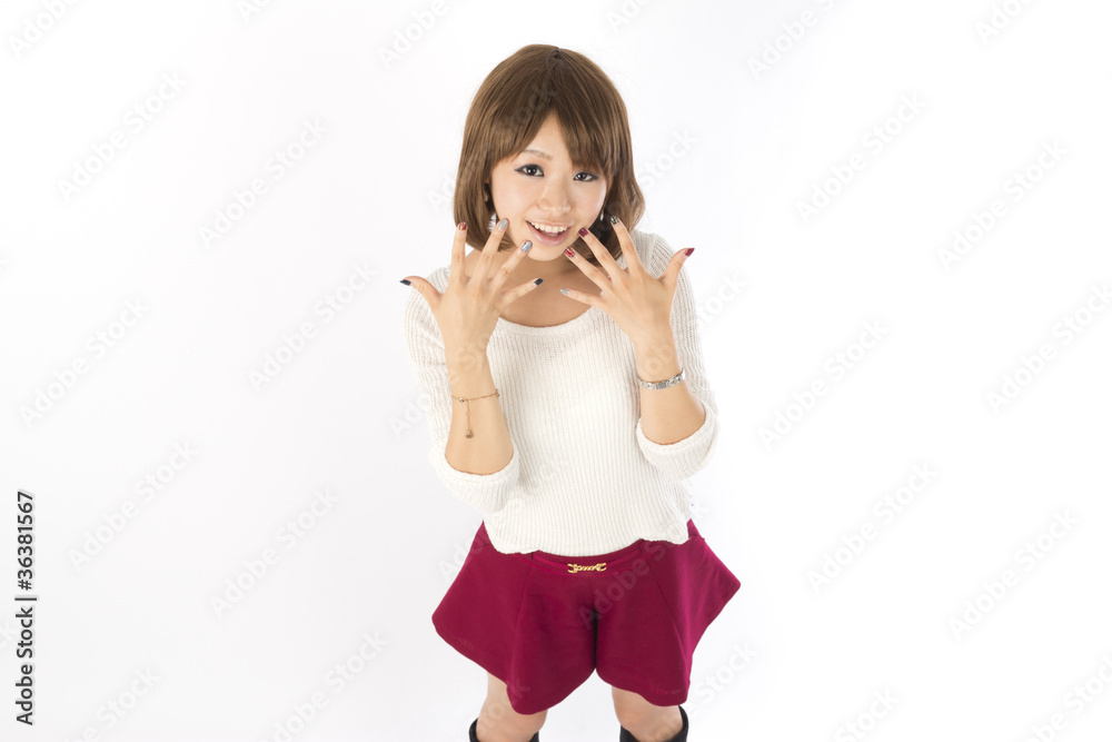Beautiful young woman Beautiful young woman