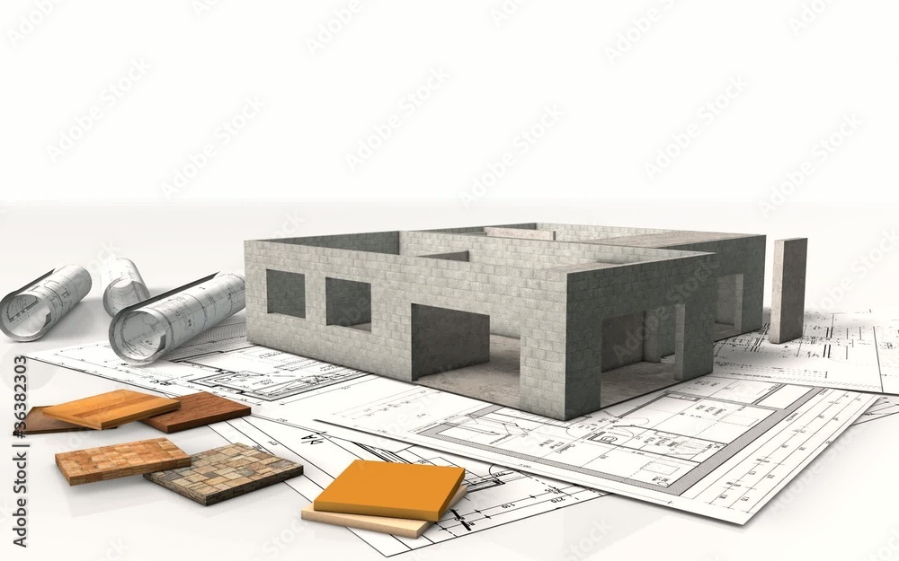 building a house