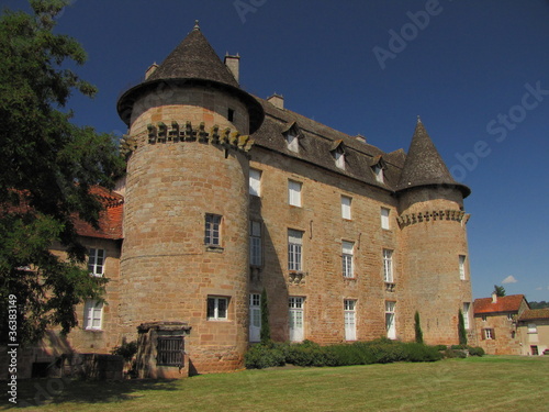 Fototapeta Naklejka Na Ścianę i Meble -  Château de Lacapelle-Marival ; Limousin ; Quercy ; Périgord
