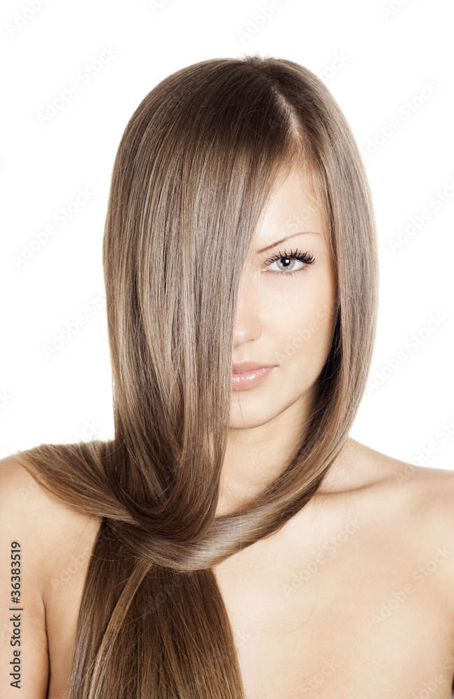 fashion portrait of a woman with beautiful long natural hair fashion portrait of a woman with beautiful long natural hair