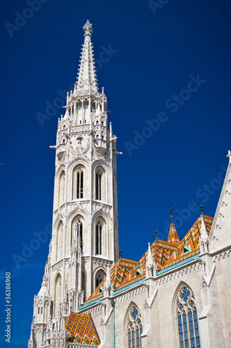 The Top Of Matthias Church