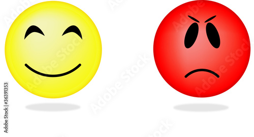 Collection of smiles. Vector illustration.