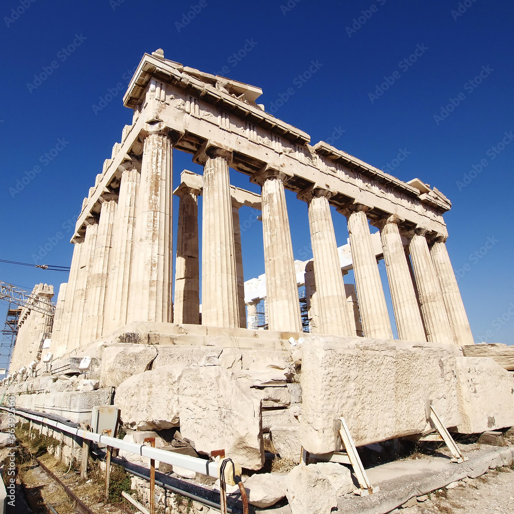Fototapeta premium Parthenon temple, acropolis of Athens Greece