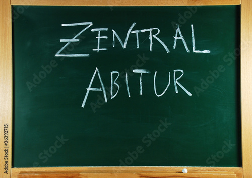 Plakat Abitur