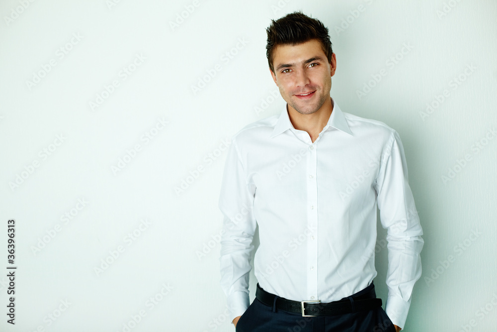 Smiling businessman Smiling businessman