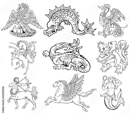 Heraldic monsters vol VII
