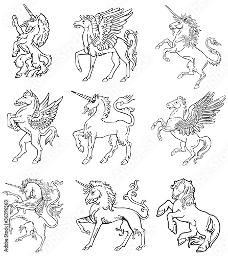 Heraldic monsters vol IX