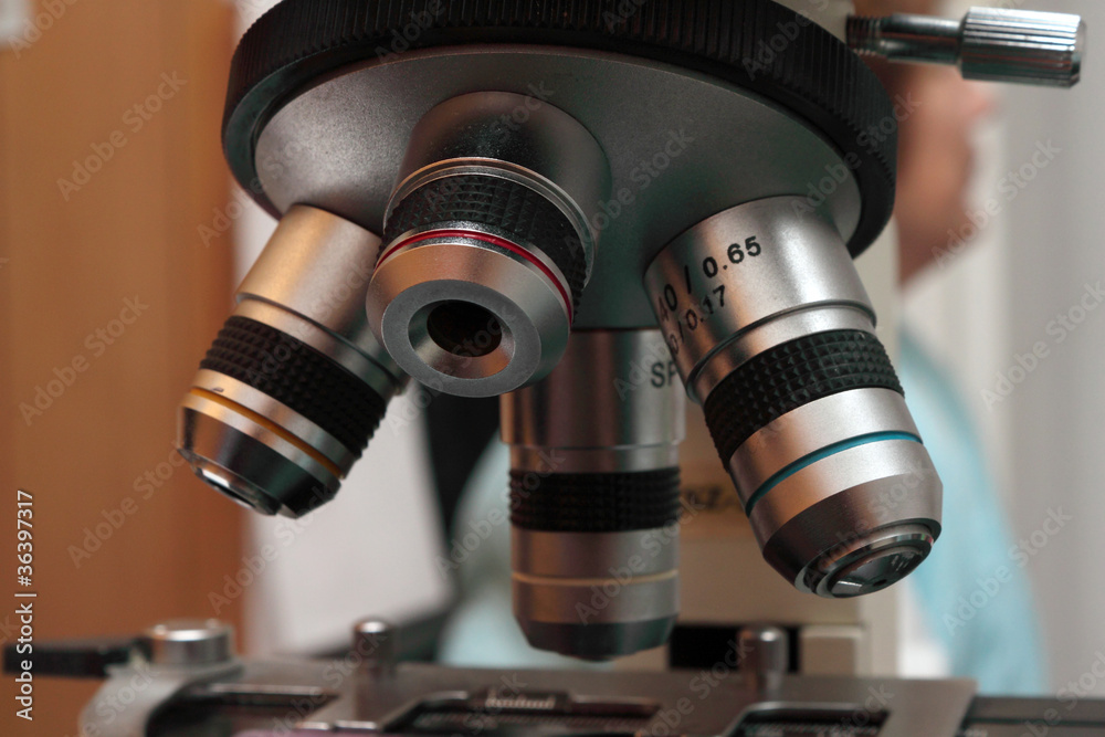 Fototapeta premium Microscope objectives