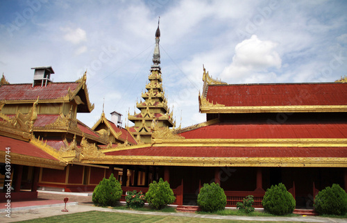 Palazzo reale di Mandalay, Birmania (Myanmar)