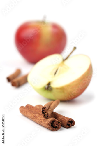 Cinnamon and apples