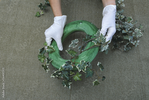 decorazione centrotavolo step by step