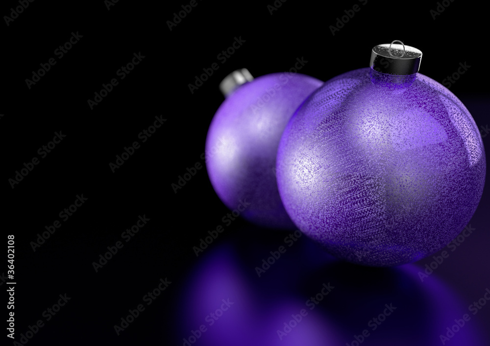 Christbaumkugel Lila Christbaumkugel Lila