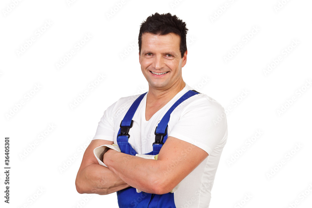 freundlicher bauarbeiter freundlicher bauarbeiter