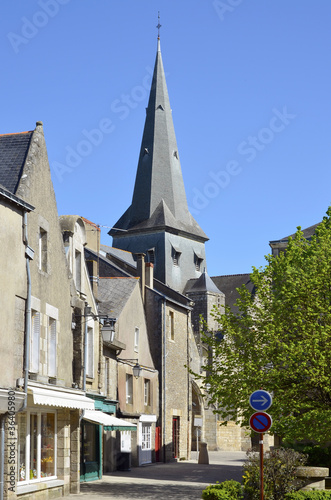 Bell tower of Guérande in France