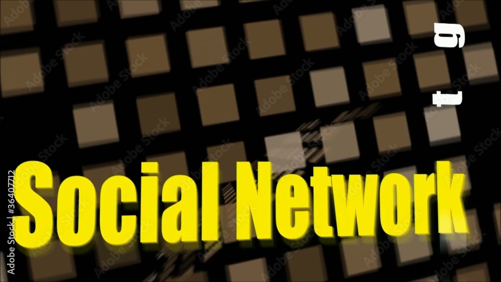 Internet concepts video on black background