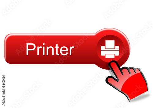 printe r button with red hand