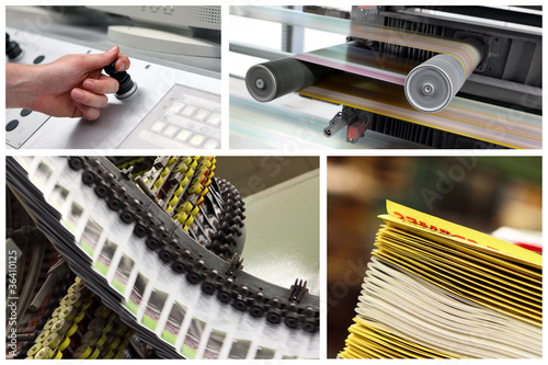 Fotografie Industrielles Drucken