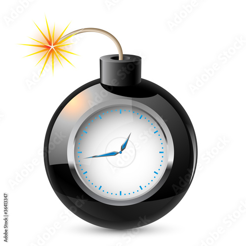 Clock in a bomb