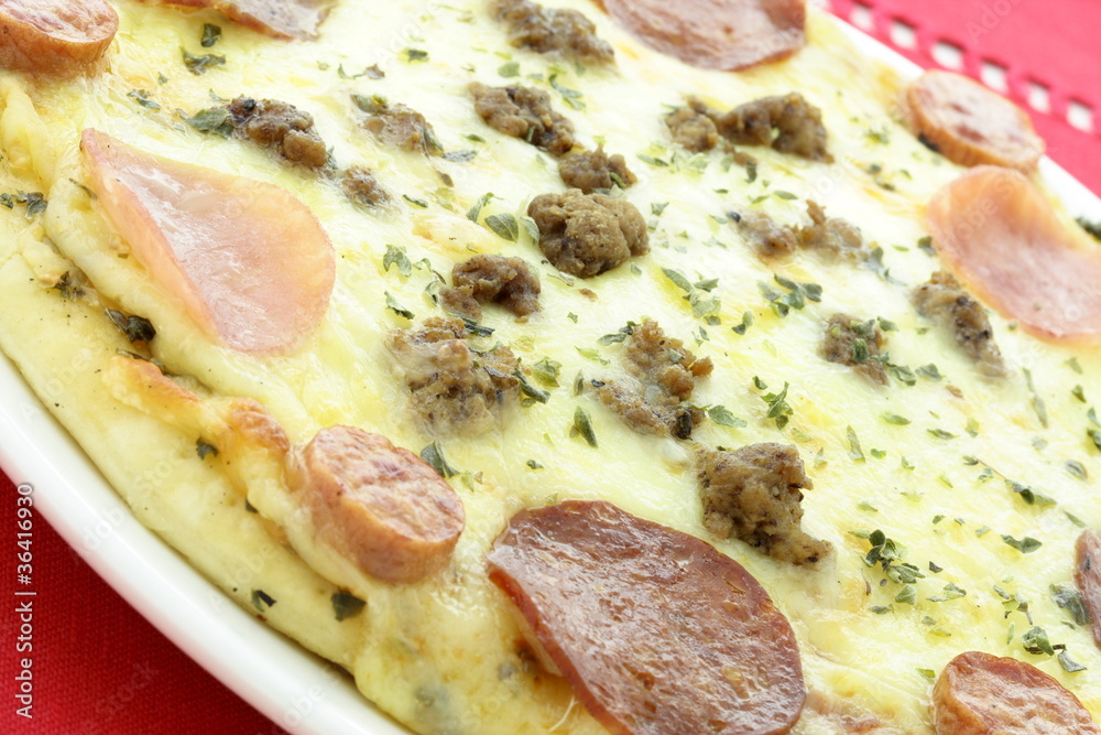 hot ready to eat meat lovers pizza hot ready to eat meat lovers pizza