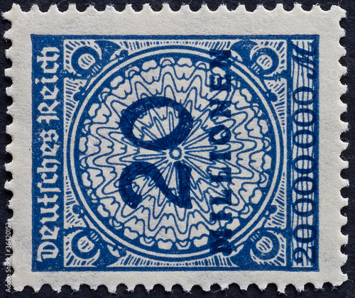 POST STAMP GERMAN EMPIRE