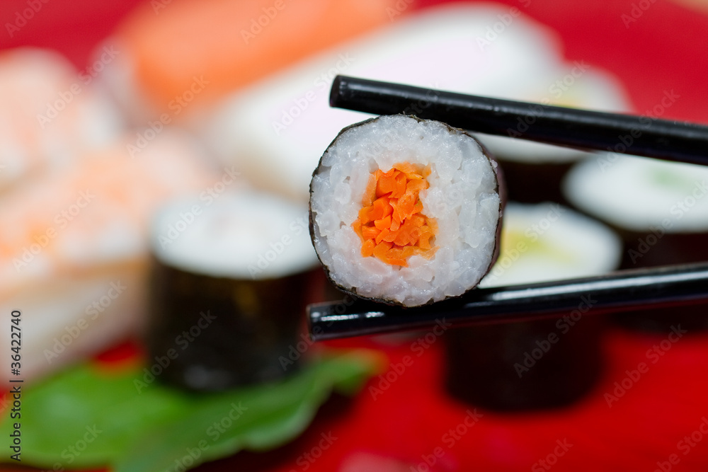 Seafood, Sushi and Chopsticks Seafood, Sushi and Chopsticks