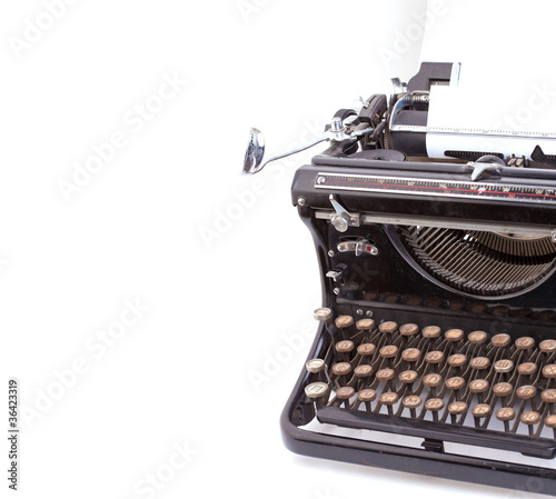 Vintage typewriter