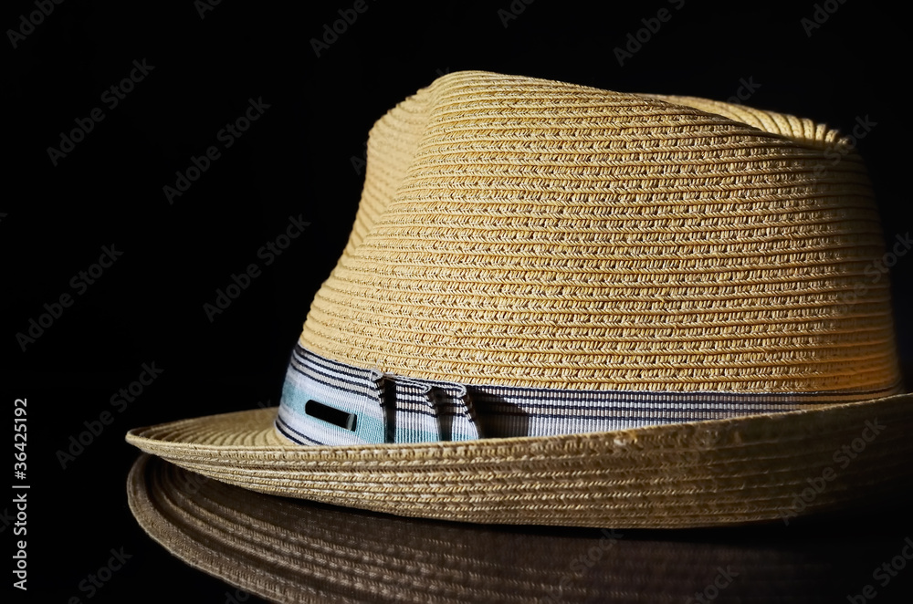 canotier,chapeau,paille,stetson,images détourées Stock Photo | Adobe Stock