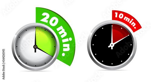 10 and 20 minutes timer