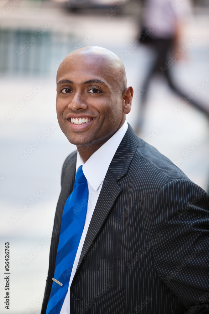 Portrait of a smiling businessman