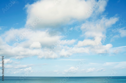 沖縄の海と青空