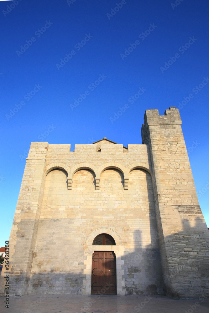 medieval church  of Camargue