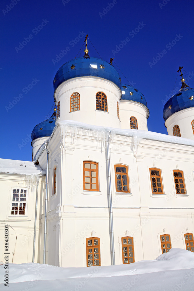 bell tower of the ancient orthodox priory