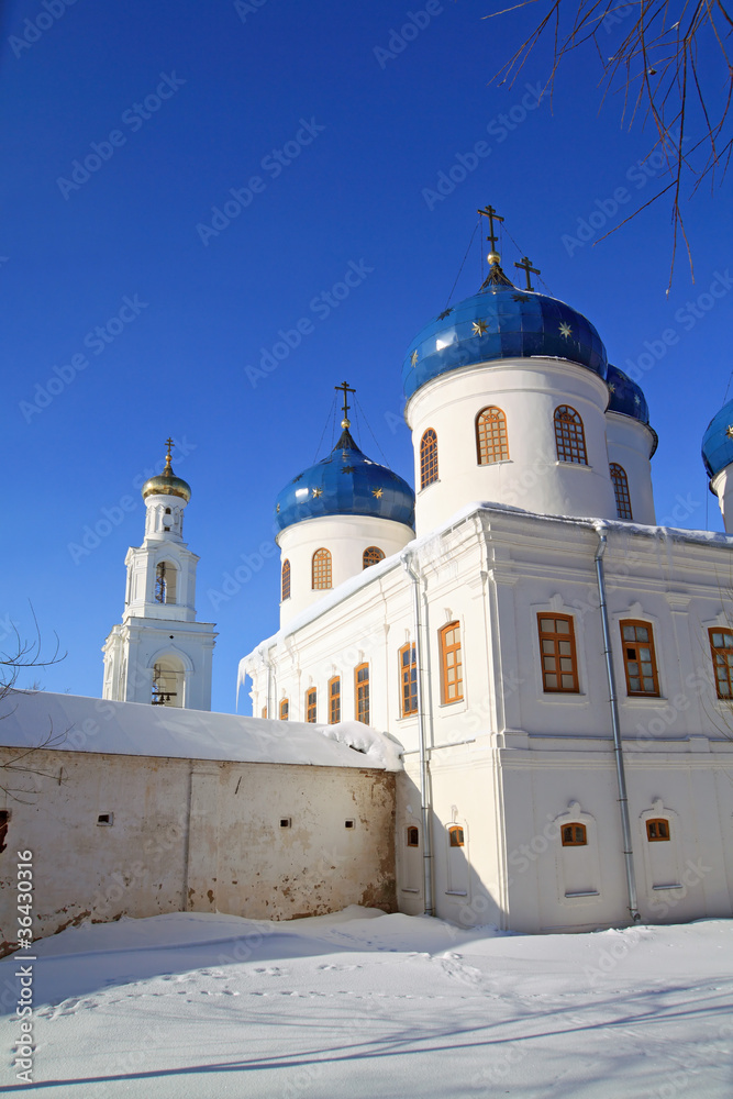 christian church on territory of the orthodox priory christian church on territory of the orthodox priory